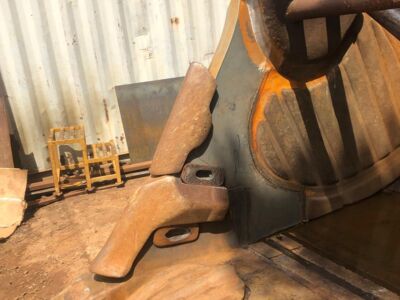 klappschaufel vorderteil sicht rein