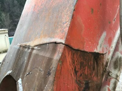 reparatur ausleger schaufelarm