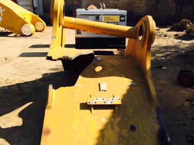 reparatur ausleger gelber schaufelarm