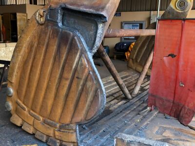 klappschaufel auseinandergenommen